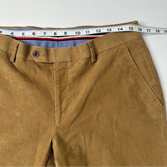 Tommy Hilfiger Mens Tan Corduroy Pants Waist 33 - Picture 3 of 6